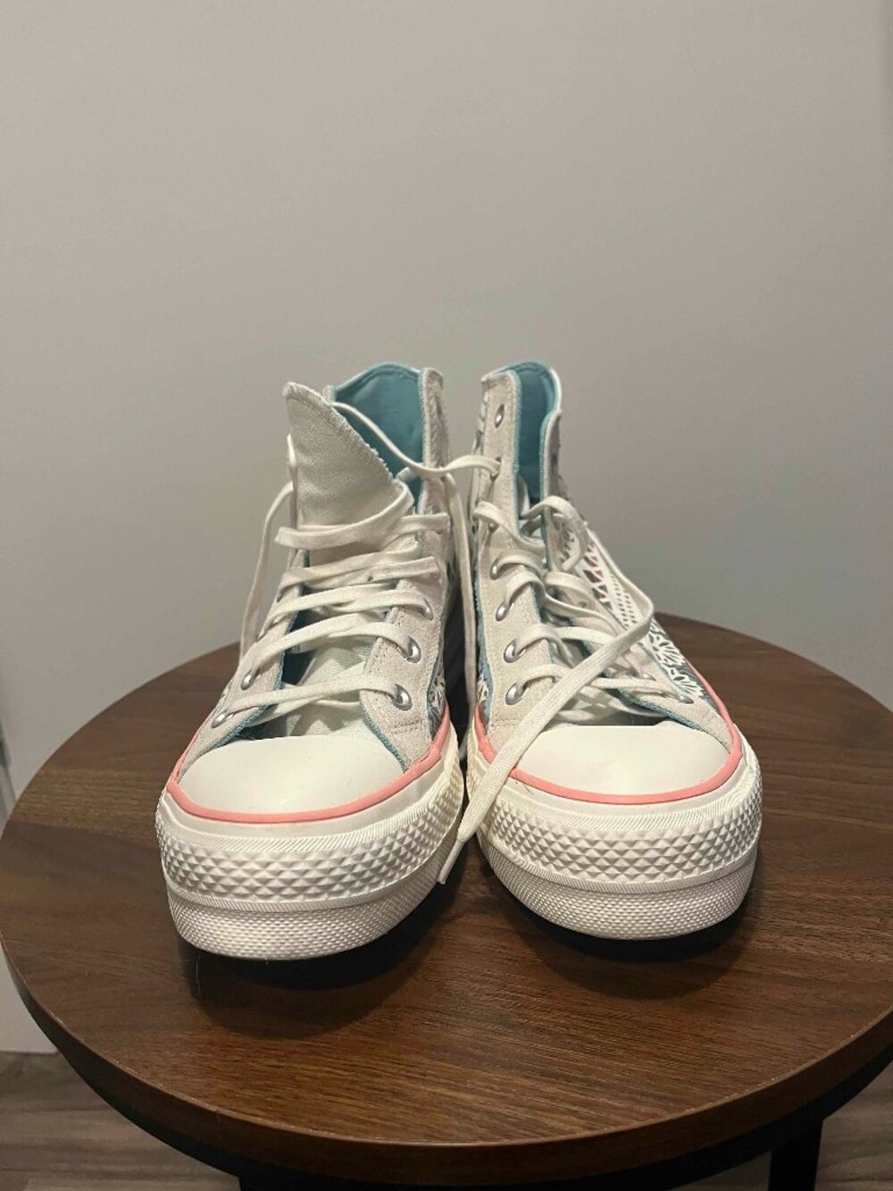 Converse Chuck Taylor All Star Lift Day of the Dead W10.5: Worn Twice